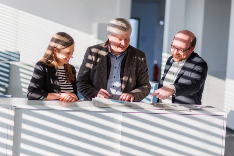 Werbefoto Rhein-Zeitung, Anke Mersmann, Lars Hennemann, Tim Kosmetschke